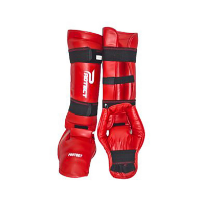Fight Shin Guard - Red